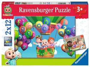 Puzzle COCOMELON 05628 2Χ12 Ravensburger 05628